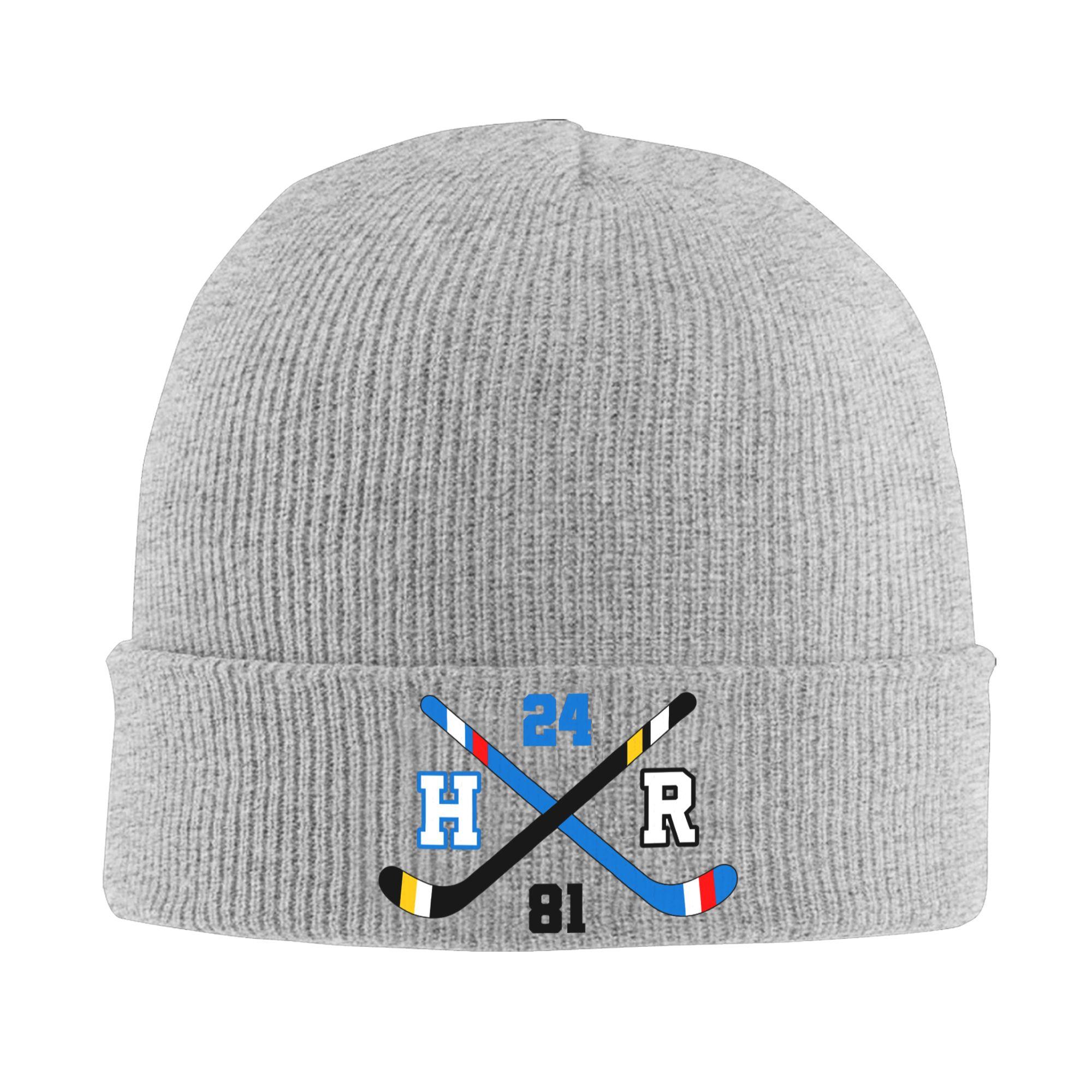 

Heated Rivalry Dual Logos Hockey Shane and Ilya Knitted Hat Beanies Winter Hat Warm Acrylic New Caps for Unisex Unisex Gifts, One Size