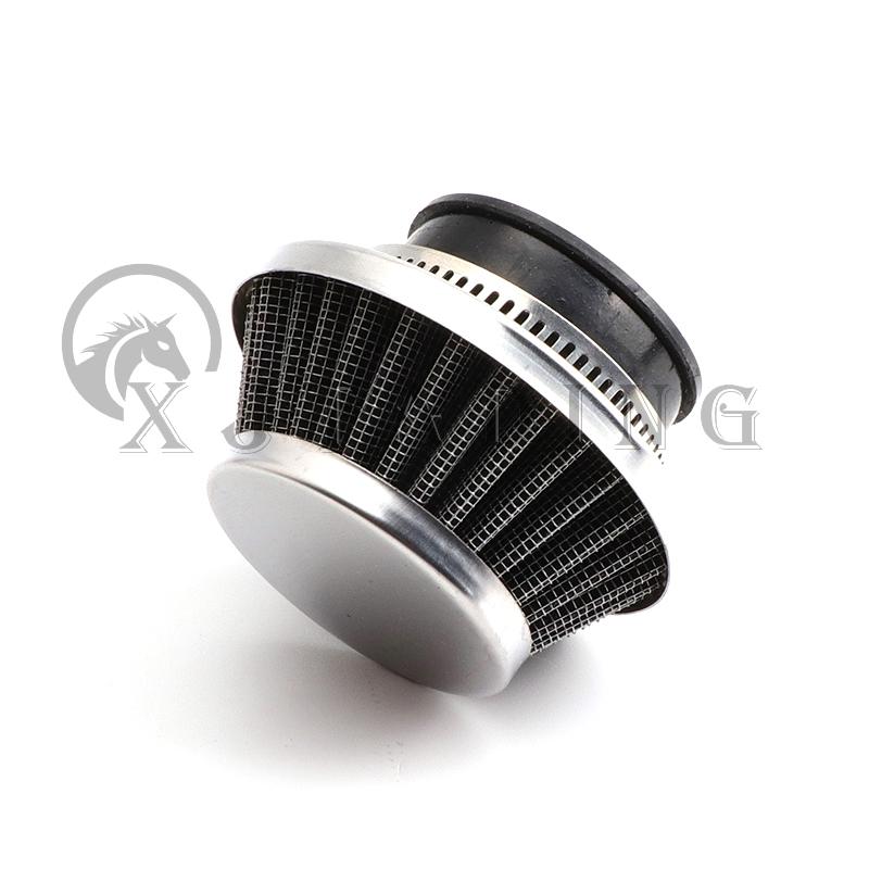 Pocket Bike Air Filter with Connector for 47cc 49cc 2-Stroke Engine Carb Carburetor Mini Quad ATV Dirt Bike MiniMoto Go Kart Qua Air Filters 7
