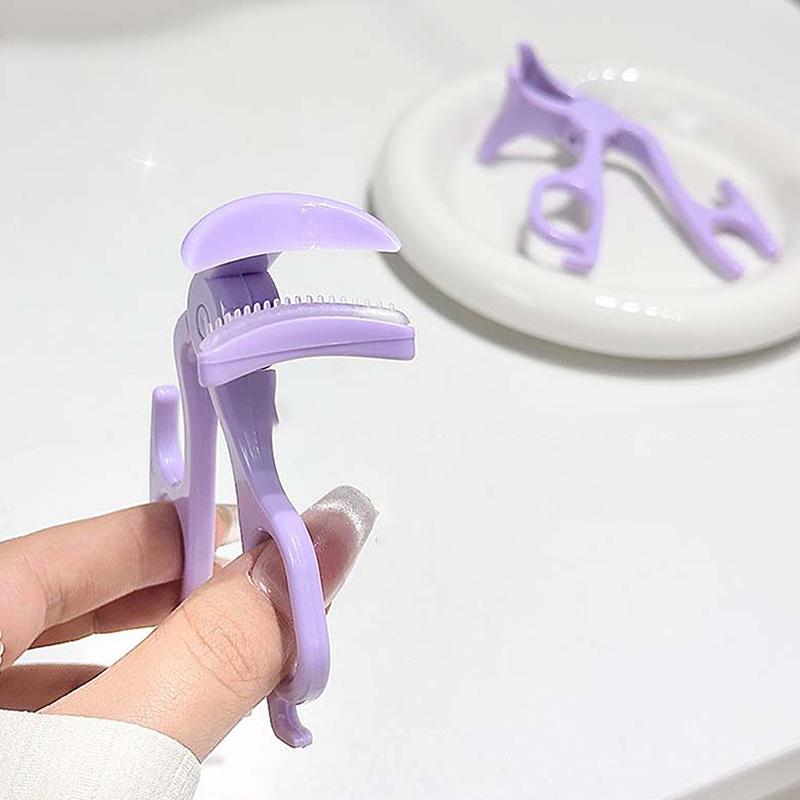 

Ширококутна часткова завивка вій Портативна завивка одним кліпом Гребінець із зубчиками Завивка вій Легка в експлуатації Інструмент для укладання Збільшення очей фіолетовий