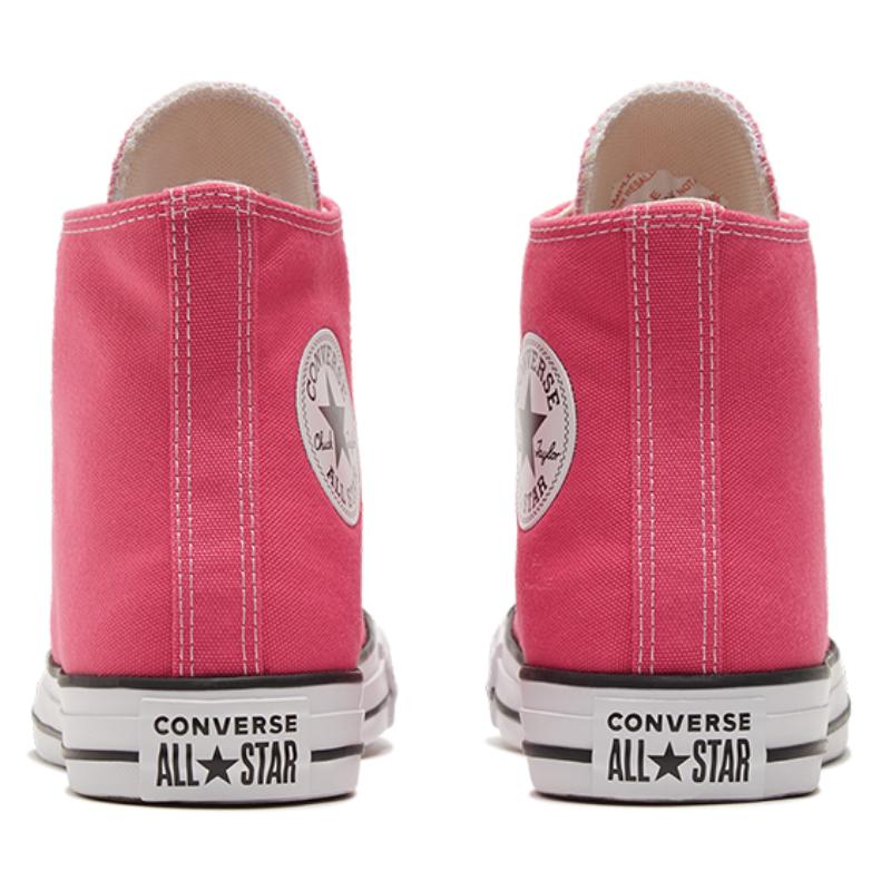 Converse Chuck Taylor All Star Comfortable and Versatile High-Top Canvas Unisex Pink
