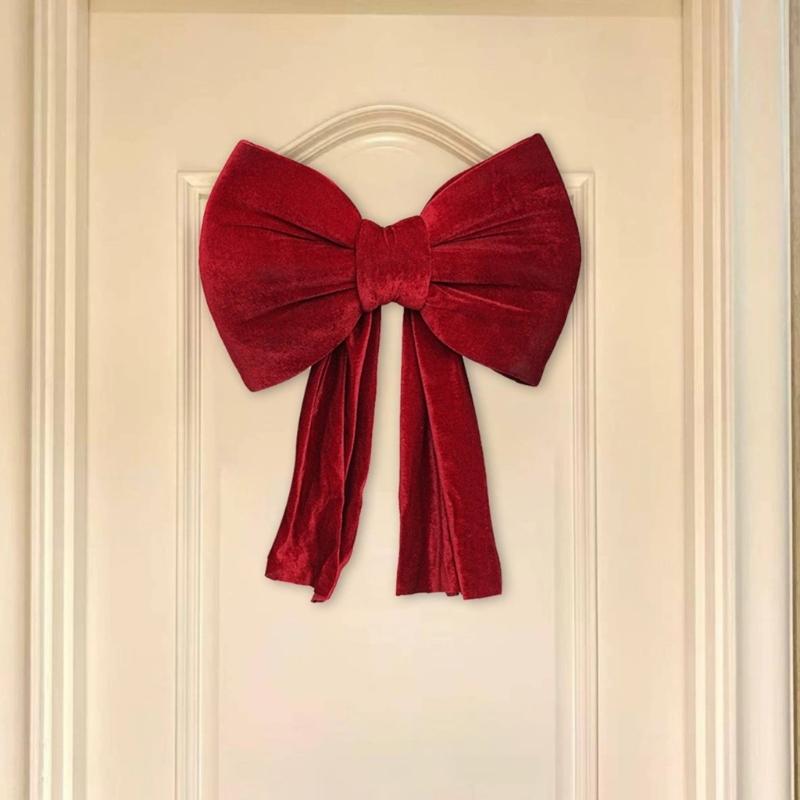 Large Red/Pink Plushie Bows Wedding Decoration Wall Decorating Ormanent For Event Planners Anniversary Celebration