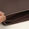 Genuine Leather, Top Layer Cowhide, 1.5mm Thick Dark Brown Lychee Pattern Sofa Head, Car Seat, Handmade DIY Leather Bag