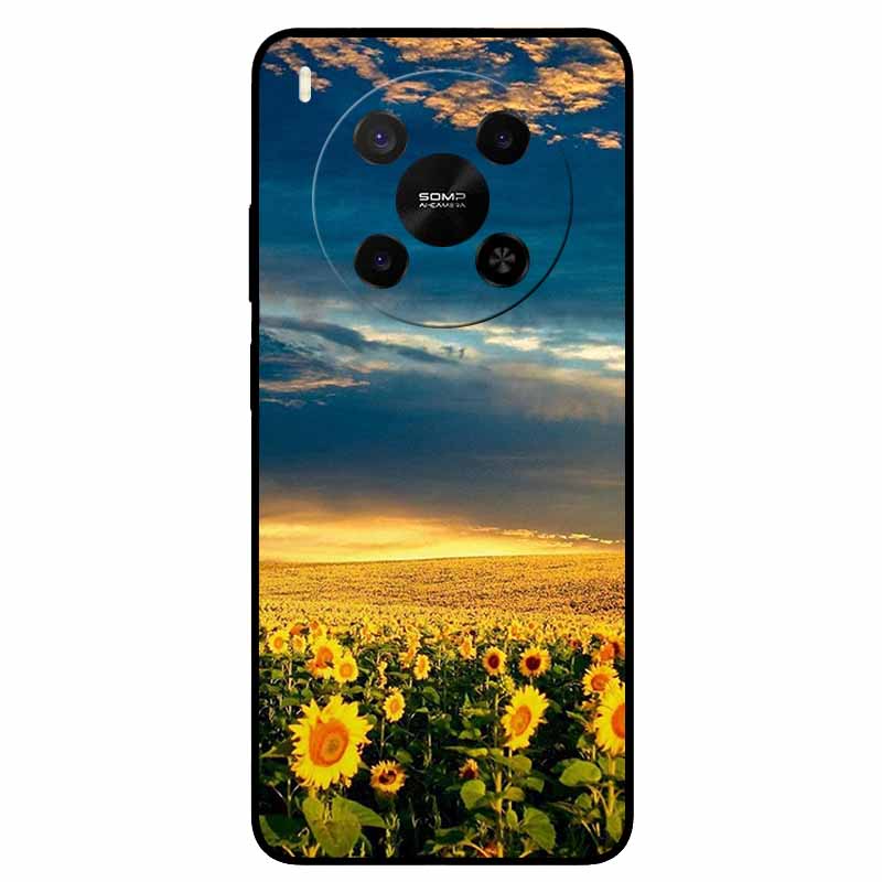 For ZTE Blade V70 Max Case Lion Cat Black Soft Silicone Fashion Phone Cases For Nubia V70 Max Protective TPU Coque Blade V70 Max