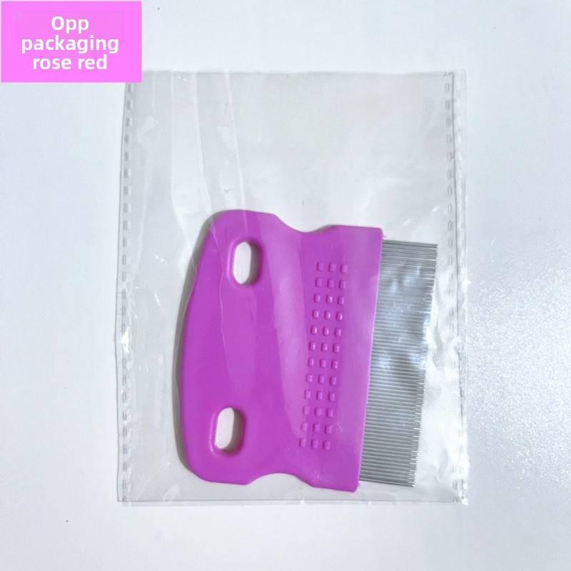 Pet Flea Comb Stainless Steel Tooth Pet Grooming Tool For Dogs And Cats