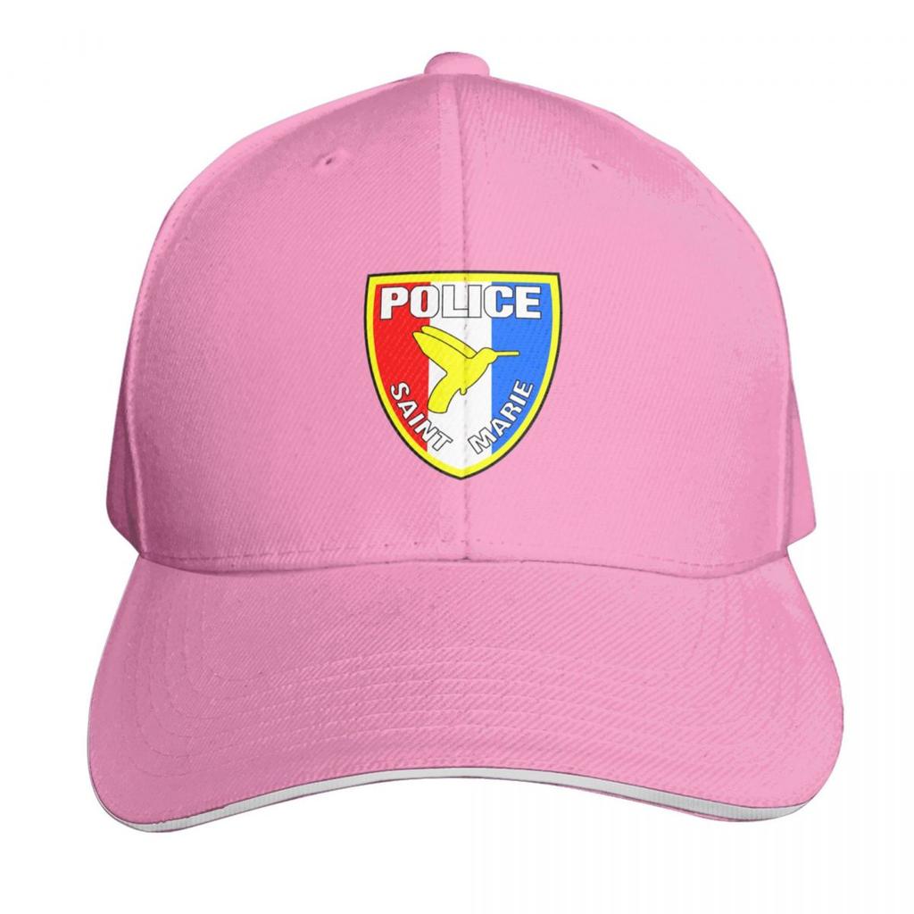 Saint Marie Police Baseball Cap Christmas Hat Trucker Cap Snap Back Hat Luxury Brand Womens Unisexs