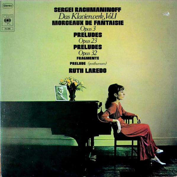

LP Record SERGEI VASILYEVICH RACHMANINOFF R The Complete Works For Solo Piano 78288 Columbia Master 1975 Germany Classical Used