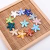 Starfish Shape Starfish Beads Handmade Craft Large Hole Beads Ceramic Beads  Earrings Making