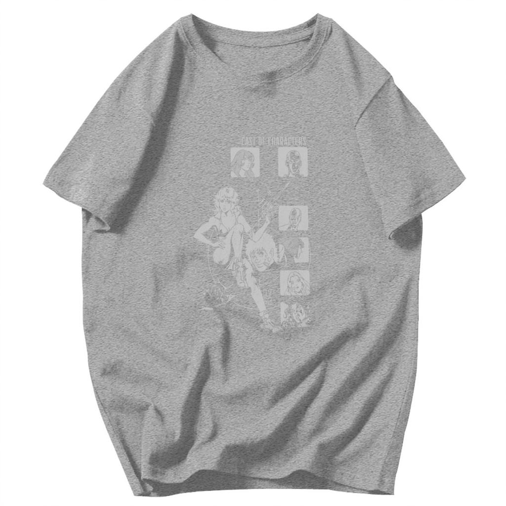 Men T Shirt Space Adventure Cobra Manga Idea Y2K Graphic Oneck Unisex Clothes T Shirts