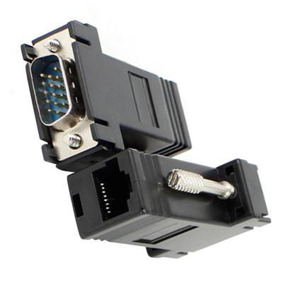 Bi-directional Conversion Network Cable Extender CAT5E CAT6 Compatible