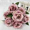 Rose Flower Artificial Wedding Hotel Restaurant Desktop Ornament Room Decoration