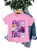Kpop Dämonenjägerin Girlgroup Baumwoll-T-Shirt - Kinder Rundhals Kurzarm