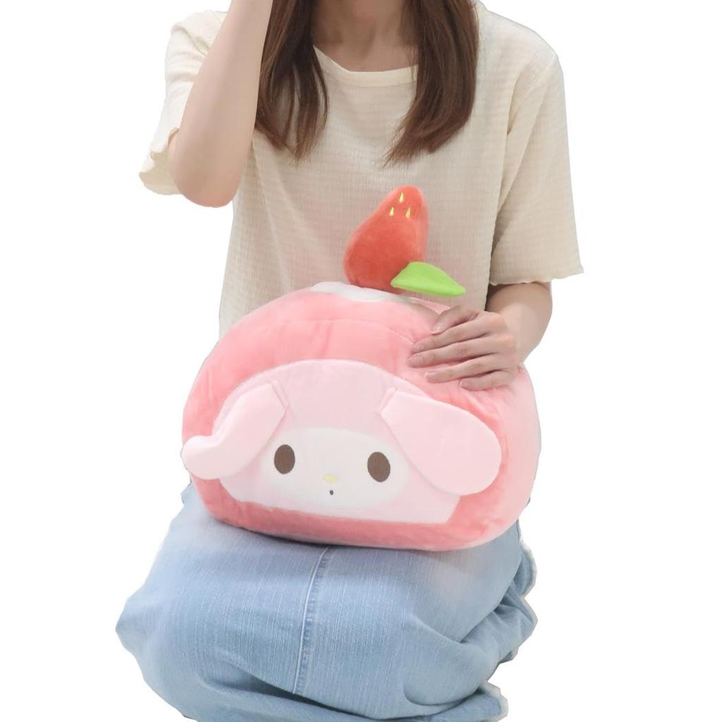 Marushin Sanrio My Cute Plush Interior 3785003300 Die-Cut Cushion, Melody, Character, Die-Cut Cushion, Toy, Decor,