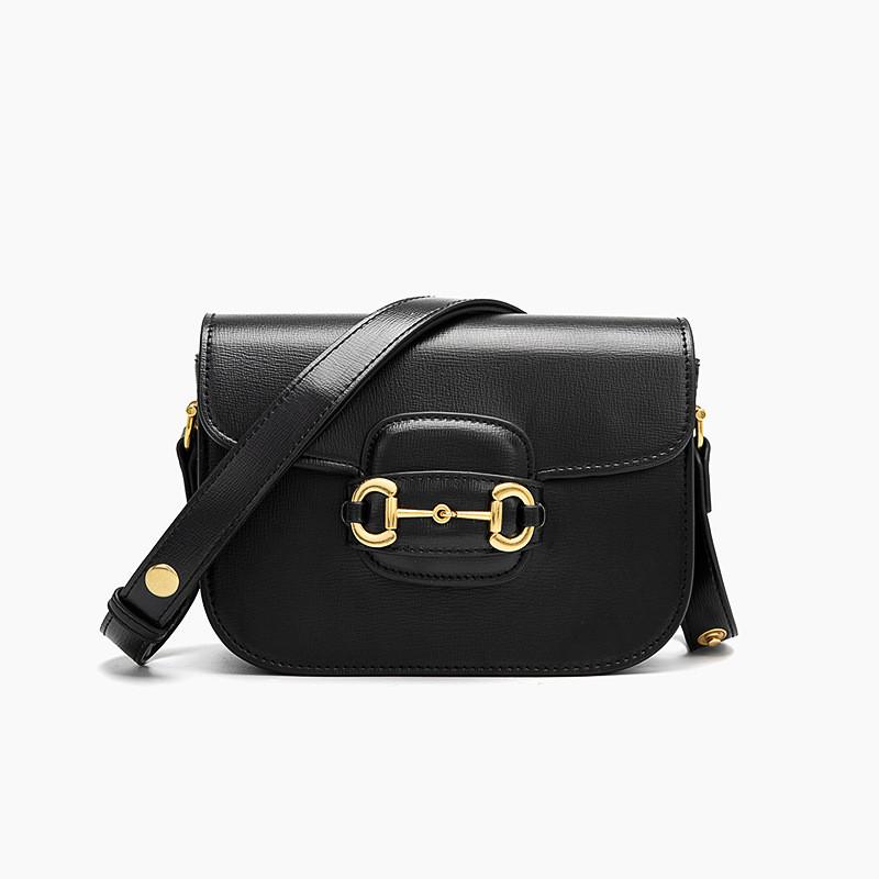 Ielgy Female Bag Retro Saddle Bag Shoulder Crossbody