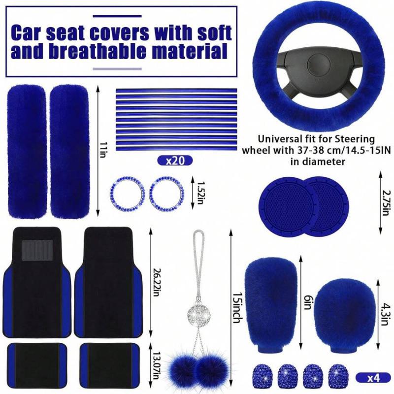 Univerzální sady do interiéru auta - Kompletní potahy sedadel pro přední a zadní