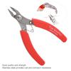 Red Handle Flush Cutter Stainless Steel Side Cutter Cutting Nippers  Hand-Made Jewelry