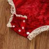 Baby Photo Clothes Lacy Jumpsuit Newborn Photoshooting Props OnePiece Lace Romper Bodysuit Skin-Friendly Photo Outfit