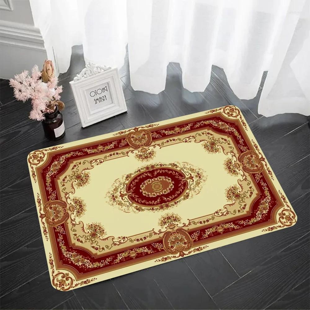 Bohemian Pattern Floor Mat Doormats Home Carpet Foot Mat Bathroom Mats Anti-Slip Mats Home Decor Supplies Carpets