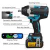 1/2 Inch Screwdriver Power Tools Brushless Electric Impact Wrench Rechargeable Cordless Wrench