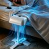 Bettunterdecke Ventilator 5 Geschwindigkeitsstufen Fernbedienung Wiederaufladbar Matratzen Kühlventilator