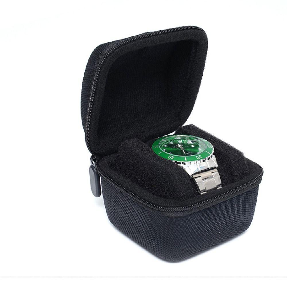 Shockproof Waterproof Wristwatch Case Watch Display Holder Watch Storage Box Zipper Eva Watch Box