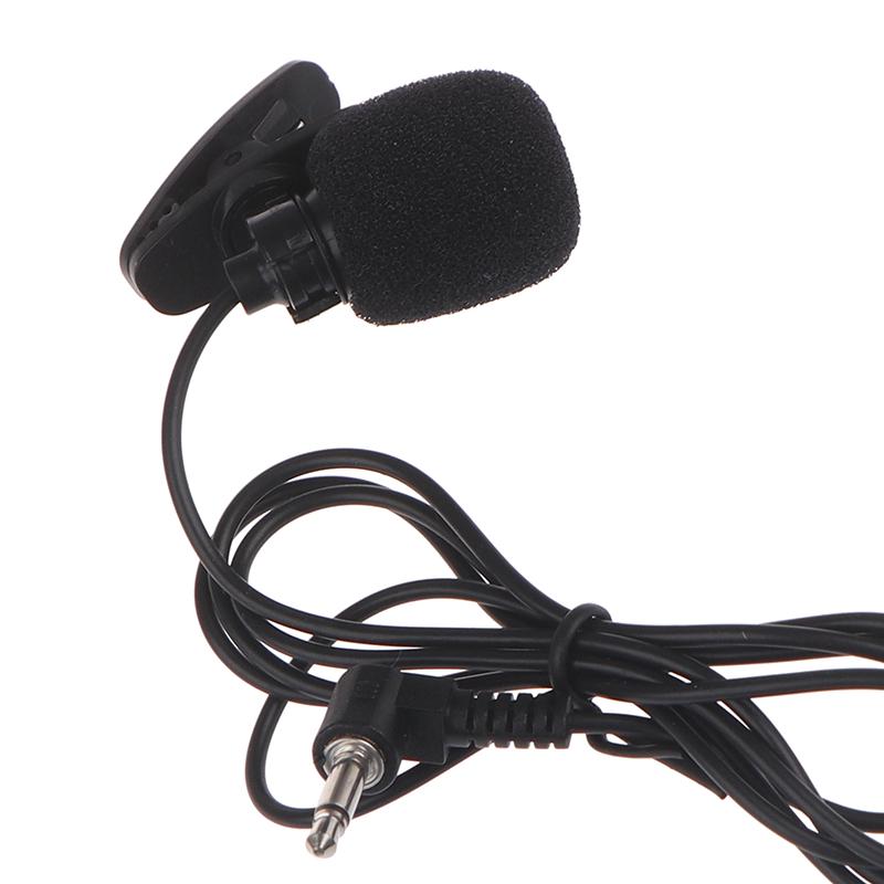 External 3.5Mm Mini Wired Clip-On Lapel Lavalier Microphone