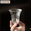 2pc/lot High Borosilicate Glass Teacup Zen Tea Bowl Tea Cup Set Tea-tasting Personal Cup Jianzhan Master Cups Household Cha Gift