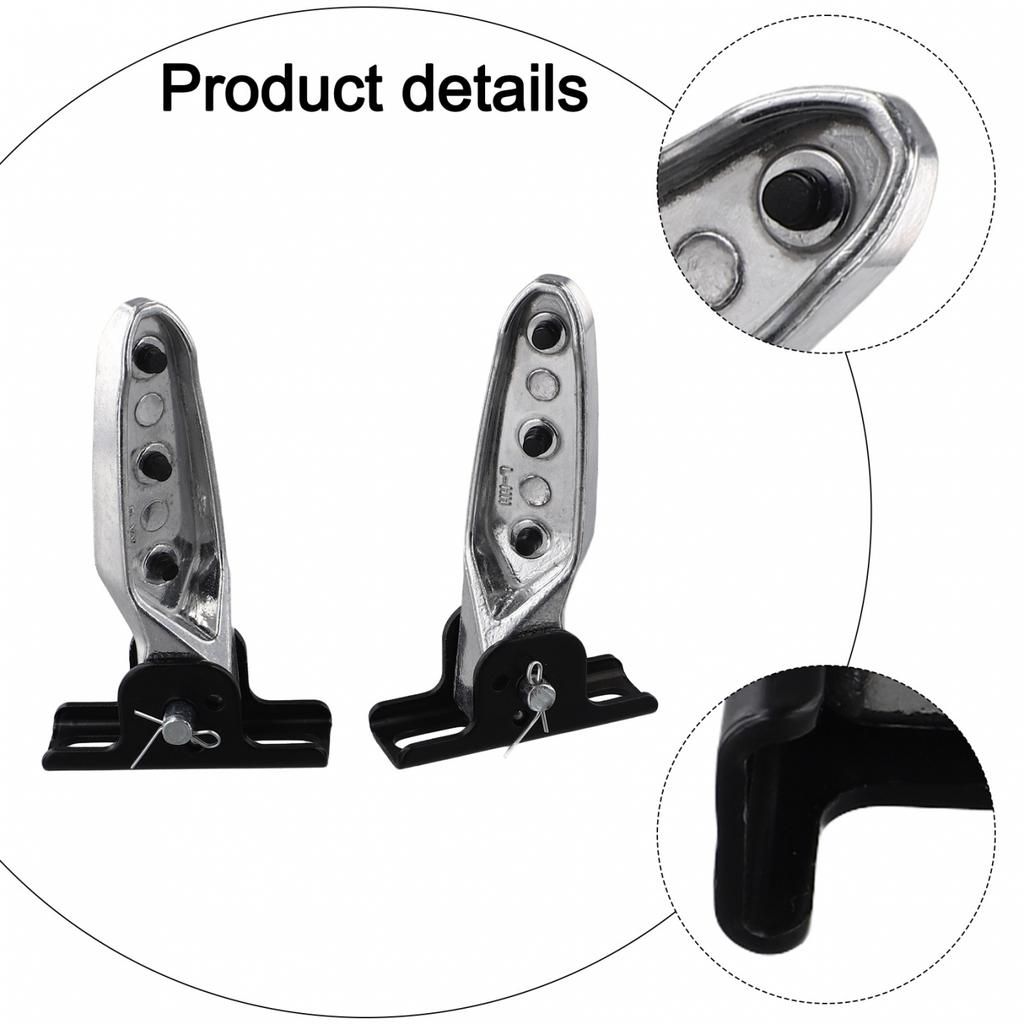 Metal Footrest Pegs for Electric Vehicle and Scooter with Foldable Design