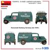 Miniart Scale Tempo A400 Reeferwagen Bakery Van Plastic Model Kit MA38066 1/35