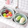 Thickened Plastic Colander & Rice Washing Sieve for Fruits, Vegetables, and Grains