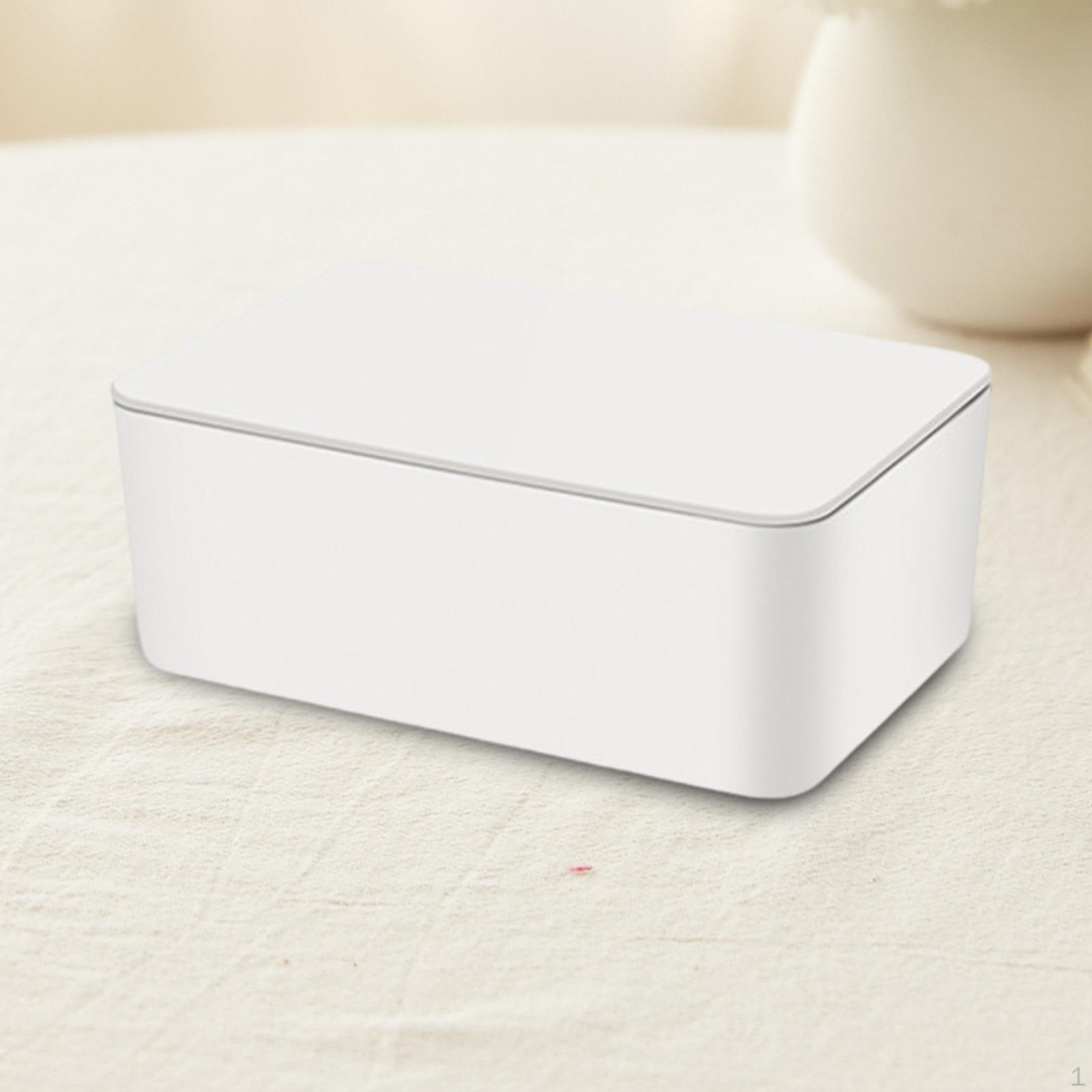 

Диспенсер для детских салфеток, контейнер для салфеток, многоразовый, пыленепроницаемый, сохраняет чистоту с держателем крышки Small