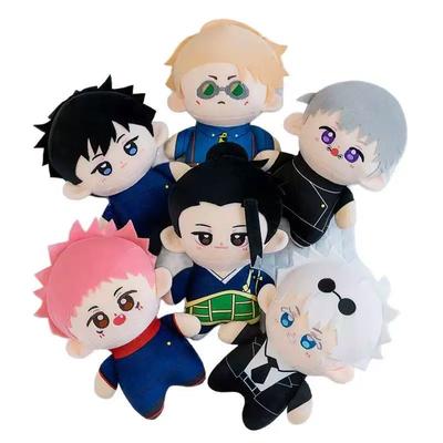23cm Cartoon Jujutsu Kaisen Plush Dolls Lovely Anime Plush Toy Fushiguro Megumi Itadori Yuji Gojo Satoru Peluche Toy Fans Gift