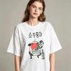 I Love Soju Pattern Print T-shirts for Women Summer Casual Fashion Funny Korean Style Comfort Tops Crew Neck Short Sleeve Tees