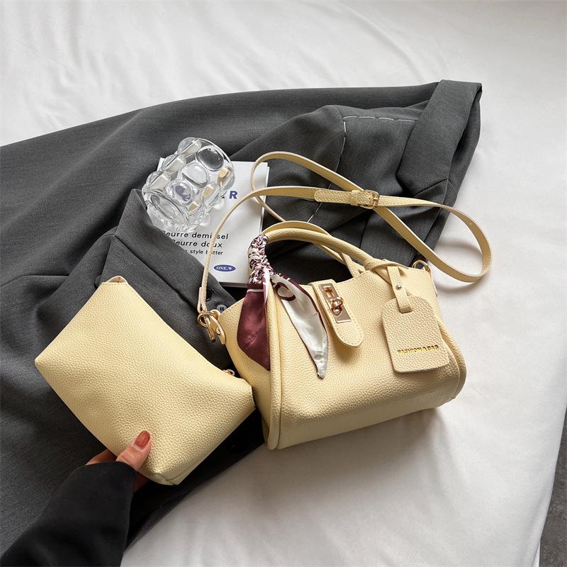 Nischenmode handgetragene Bucket Bag Damen 2025 neuer Trend Schultertasche hoher Wert lässige Umhängetasche