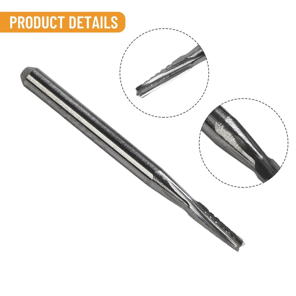 1/2PCS 1mm Automobile Windshield Repair Tool Car Glass Tapered Carbide Drill Bit