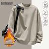 Mark Fairwhale Men's American Style Fleece-Lined Crewneck Sweatshirt