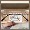 Anti-radiation Glasses for Women Student Glasses Anti-blue Light Oval Frame Computer Glasses Replaceable Lenses