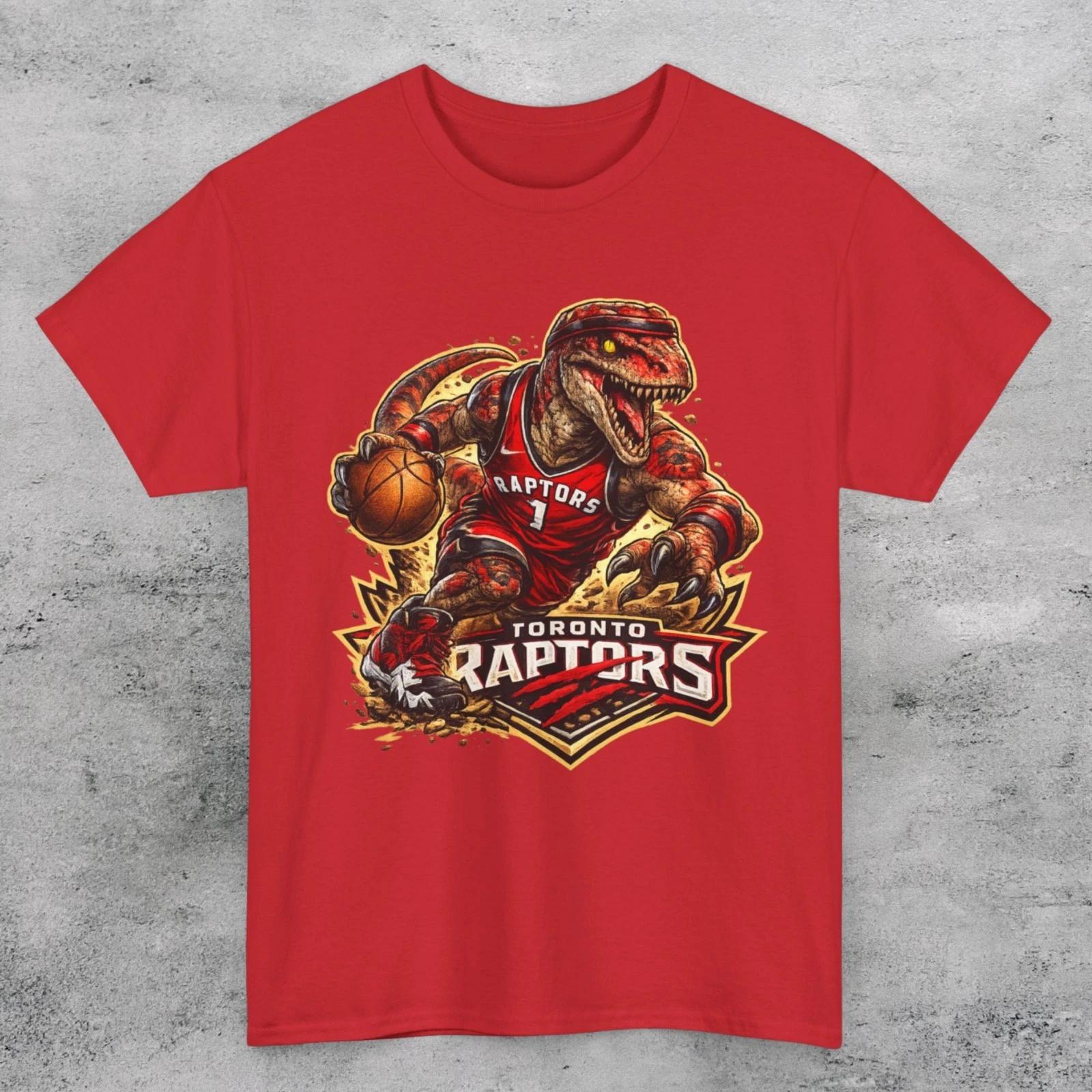 TORONTO RAPTORS Art STYLE TEAM LOGO Unisex T Shirt L