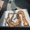 Klassische Damen Herren Handy Lanyard Band Holz Bunte Perlen Kette Schnur Für iphone 13 14 15 16 Modeschmuck Boho Bänder