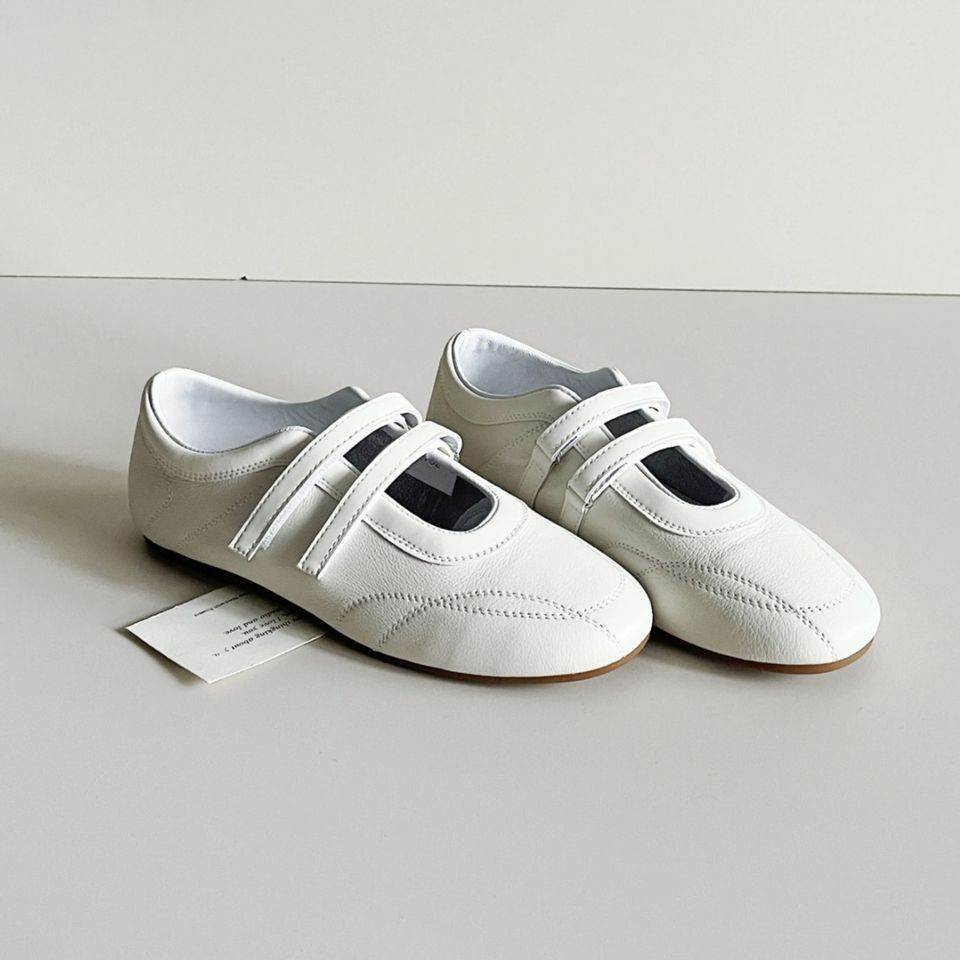 New Products In Spring and Summer! Shallow Mouth Sports Style with Mary Jane Shoes for Women's 2025 New Casual Color Matching Flat Shoes