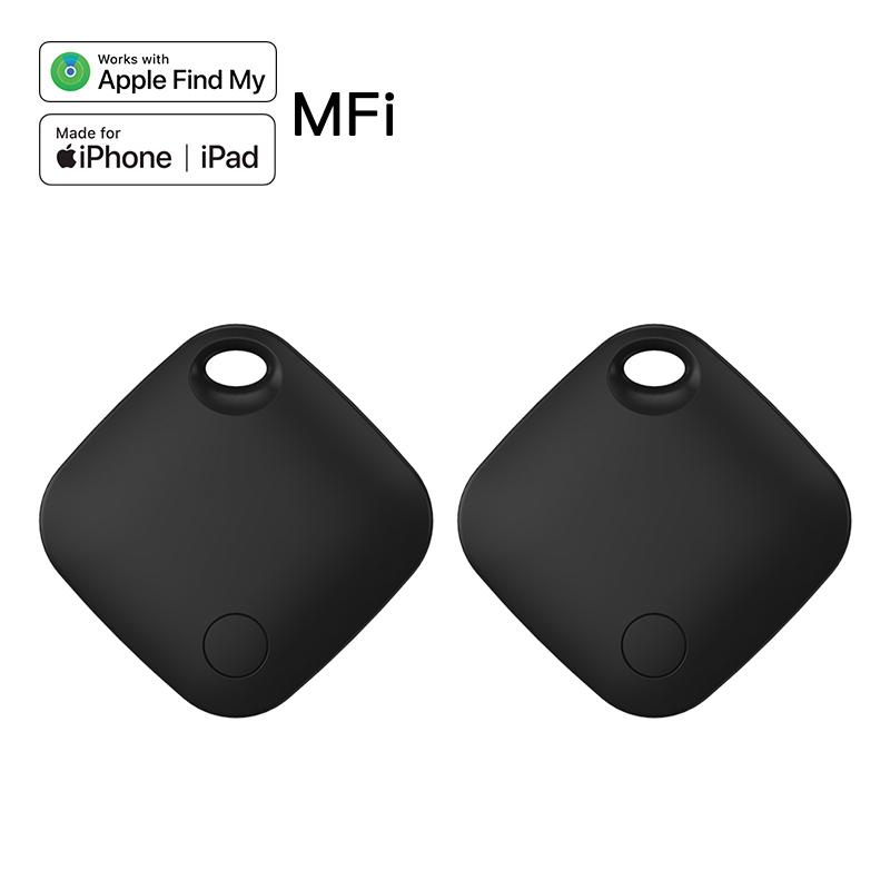 Work with Apple Find My Smart Bluetooth GPS Tracker Anti Lost Reminder Device MFI Rated Locator Car Key Pet Kids Finder 1/ 2pcs
