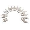 Complete Tool Kit with 8Pcs Metric Crowfoot Wrenches for Professionals