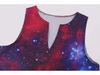 New 2020 Sleeveless 3D Starry Sky Print Maxi Dress