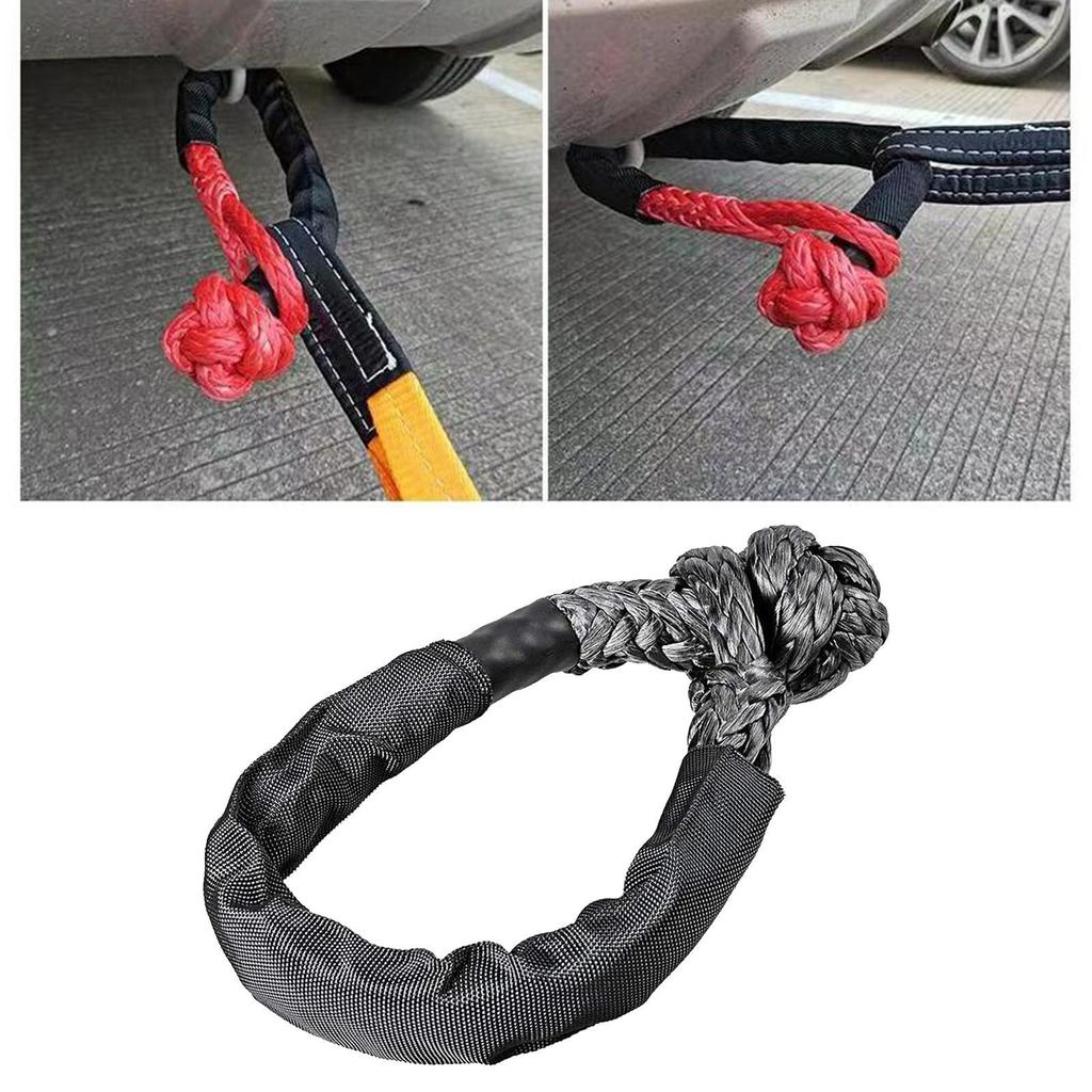 Soft Shackle Recovery Gear Windenseil Hellorange