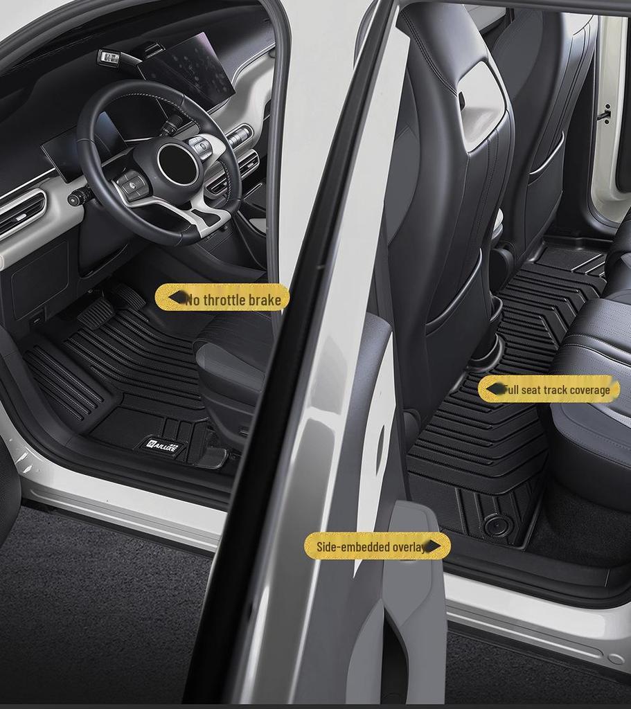 TPE Car Floor Mats for Geely Models: Xingrui, Emgrand GS, Vision X6, Boyue L, Binyue, Icon, Xingyue L, Binrui