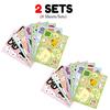Kids 8Sheets/Set Make A Face Puzzle Sticker Cute Kawaii Anime Funny Children Assembly Jigsaw Diy Stickers Children Educational Toy