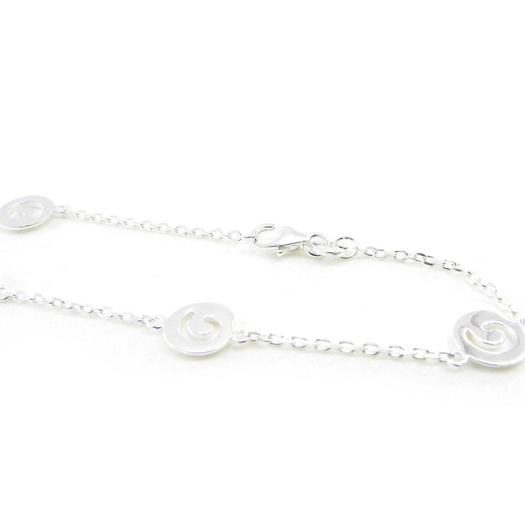 Les Trésors De Lily [I9095] - Silver Bracelet 'Choréographie' Silver (rhodium-plated) - 10 Mm