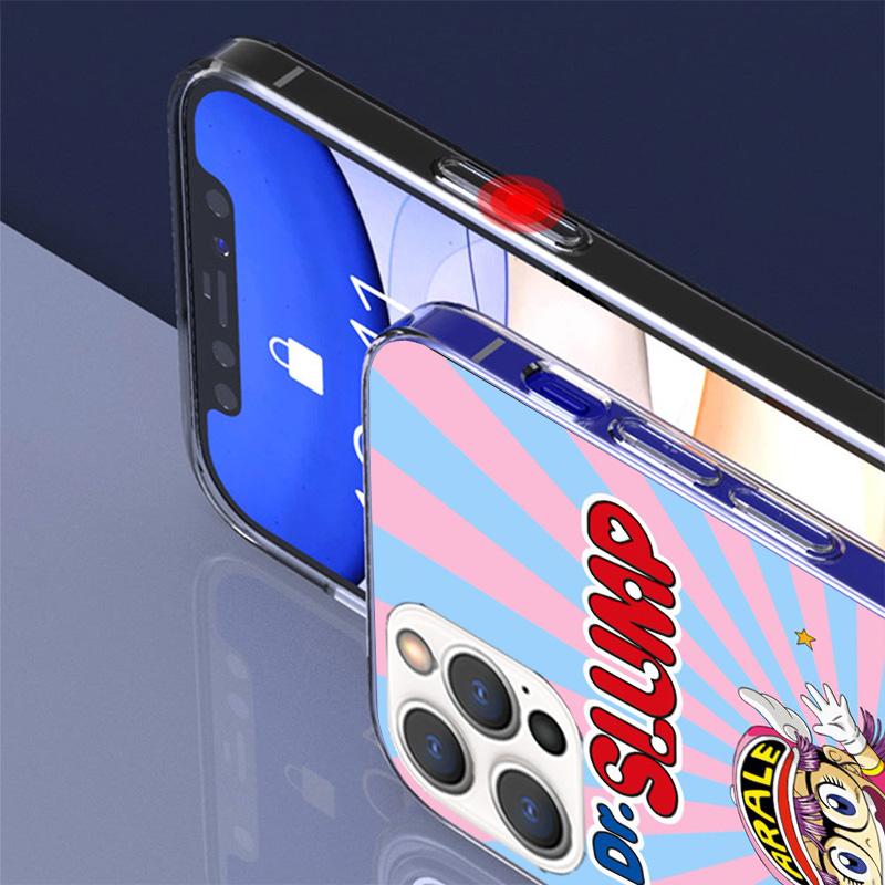 Dr Slump Arale Anime Cover Phone Case For iPhone 16 17 Air 15 14 Pro Max 16E Phone Case 13 Mini 12 11 7 SE 8 Print Pattern Fit C