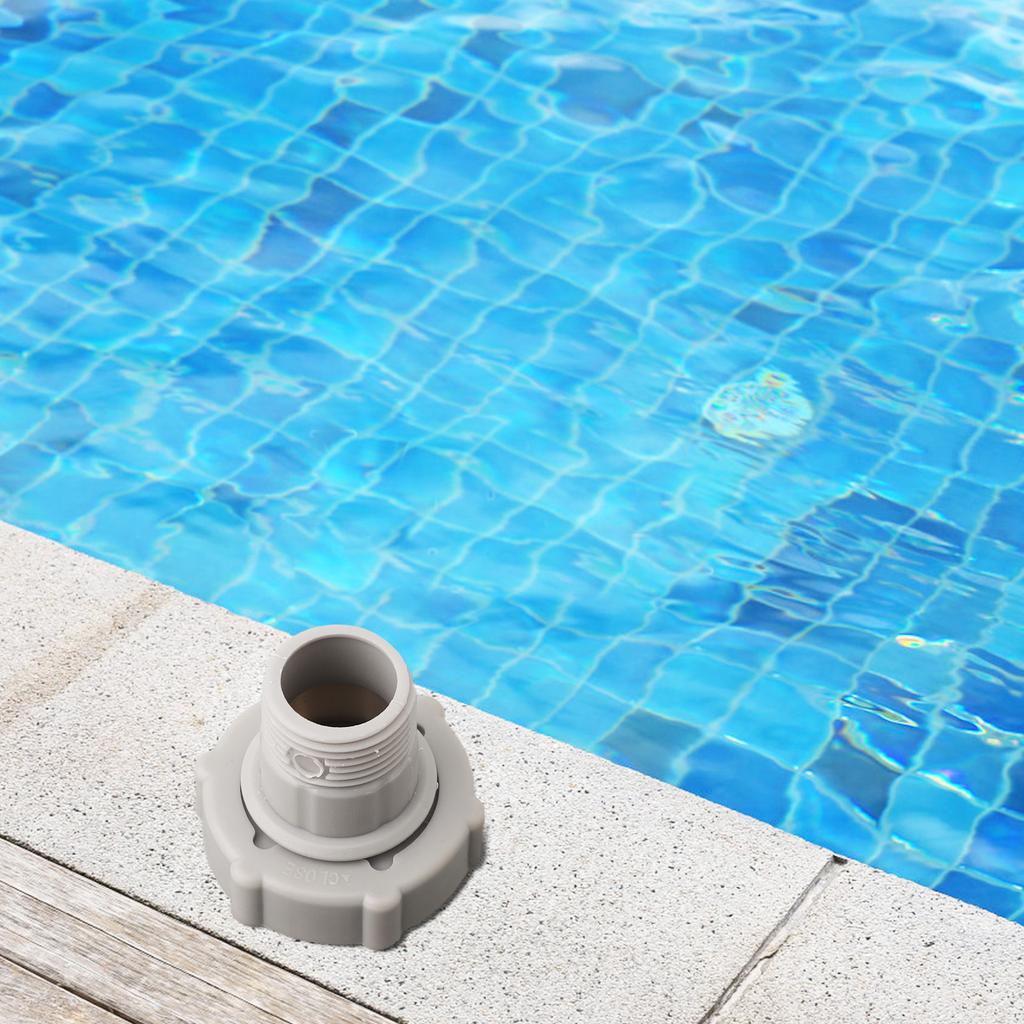 Pool-Abflussfitting Verbindet für Aufstellpools Kompatibel mit P6 A1420 D1420 H1420 Einfacher Installationsprozess