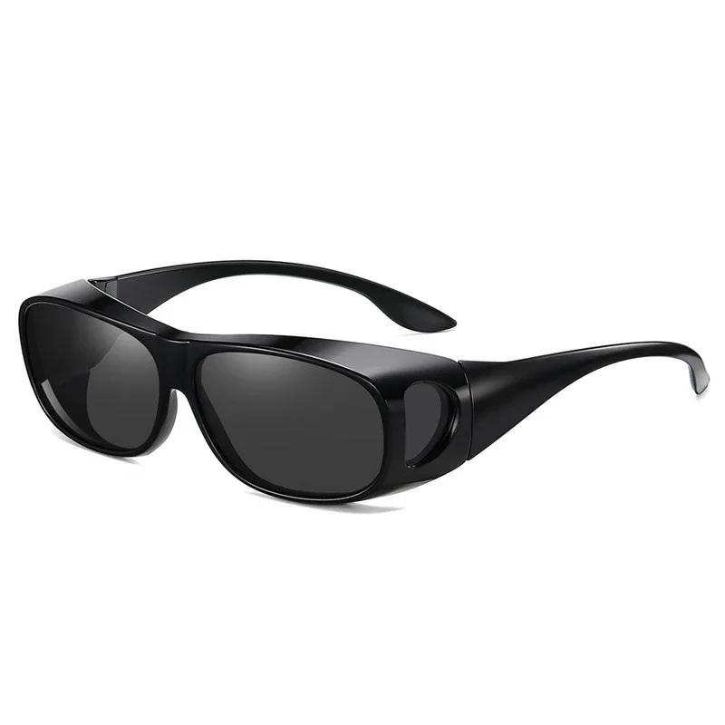 Polarized Sunglasses Fit Over Eye Glasses Driving Wrap Shield Goggles Fishing Glasses Sports Sunglasses Night Vision Glasses