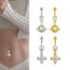 Kolczyki do pępka Stal Nierdzewna Wisiorek Łabędź Pępek Kolczyk Dla Kobiet Ciało Seksowna Biżuteria do Piercingu
